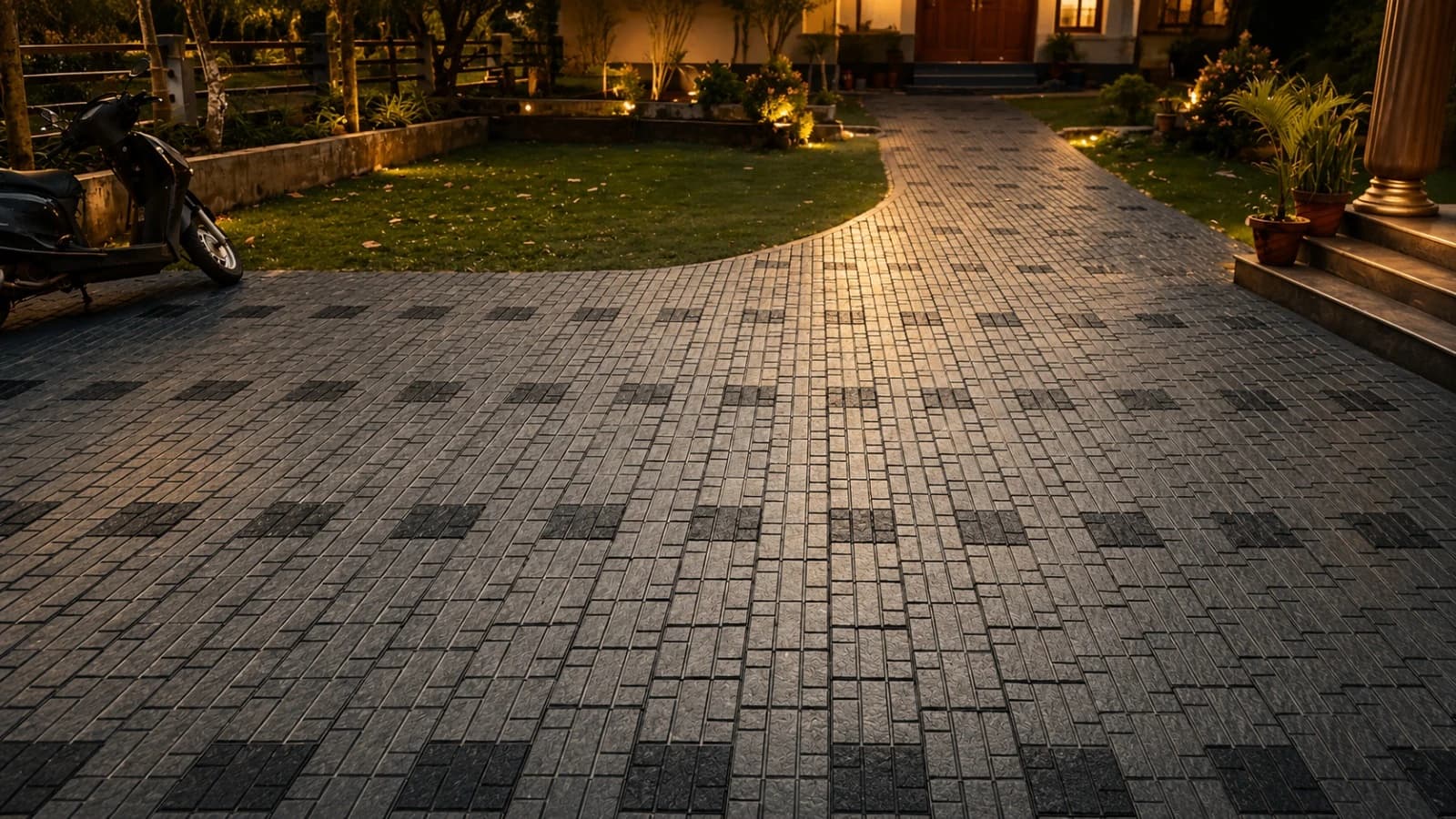 Interlock paving project — works 2