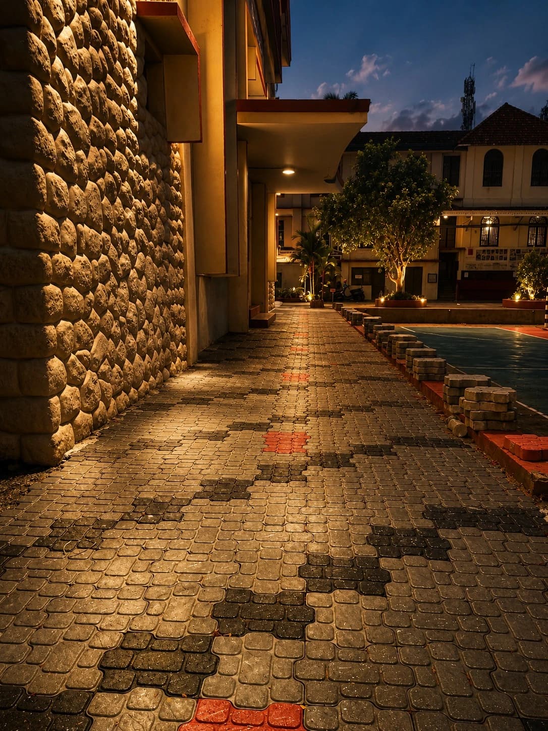 Interlock paving project — works 4
